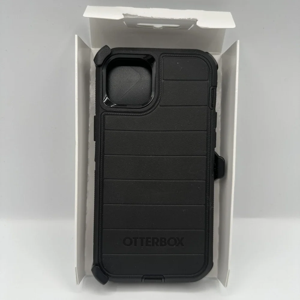 OtterBox Apple iPhone 15 Plus/iPhone 14 Plus Defender Pro Series Case - Black